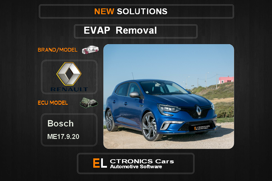 Evap OFF Renault-Dacia Bosch ME17.9.20 Electronics cars Automotive software