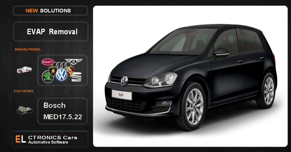 Evap OFF Volkswagen-Group Bosch MED17.5.22 Electronics cars
