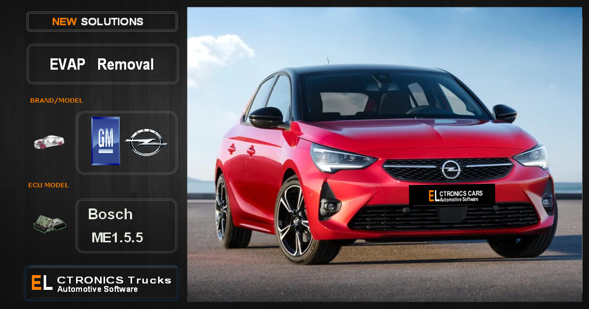 Evap OFF GM-Opel Bosch ME1.5.5 Electronics cars software