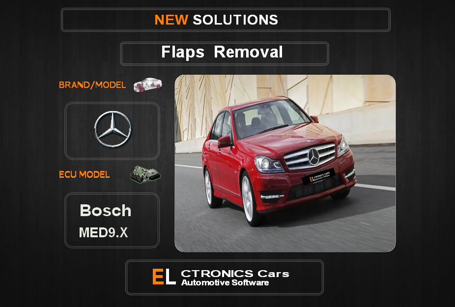 Swirl flaps Off Mercedes Bosch MED9.X Electronics Cars Automotive Software