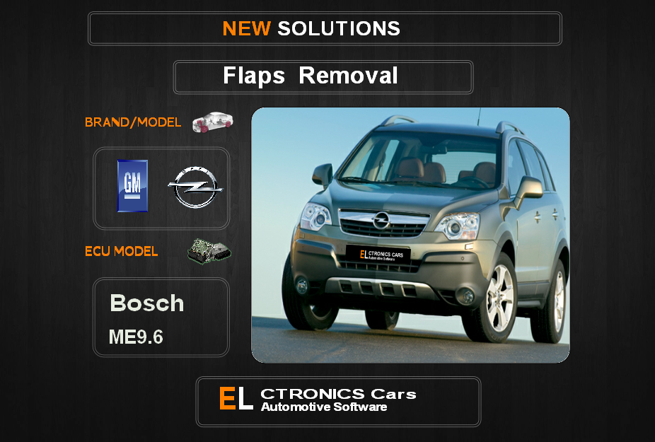 Swirl flaps Off GM-Opel Bosch ME9.6 Electronics Cars Automotive Software