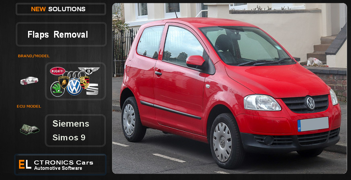 flaps Off Volkswagen-Group Siemens Simos9 Electronics Cars