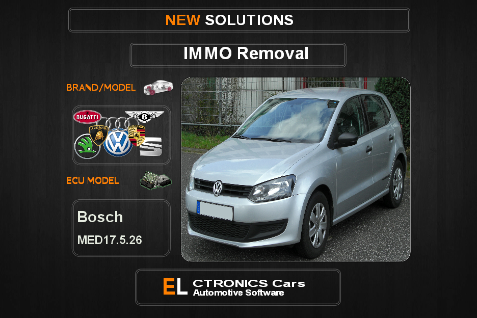 IMMO Off Volkswagen-Group Bosch MED17.5.26 Electronics Cars Automotive Software