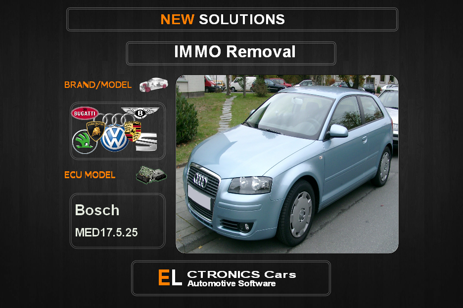 IMMO Off Volkswagen-Group Bosch MED17.5.25 Electronics Cars Automotive Software