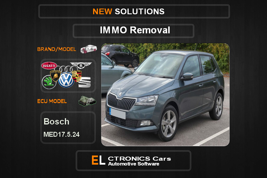 IMMO Off Volkswagen-Group Bosch MED17.5.24 Electronics Cars Automotive Software