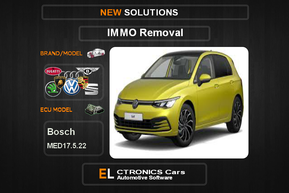 IMMO Off Volkswagen-Group Bosch MED17.5.22 Electronics Cars Automotive Software