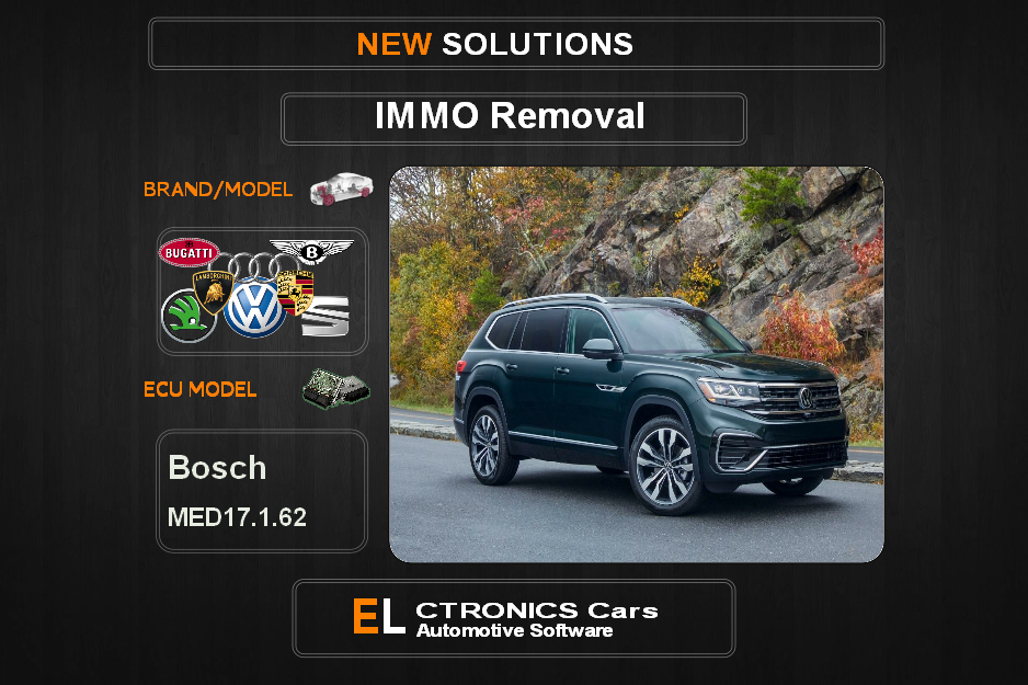 IMMO Off Volkswagen-Group Bosch MED17.1.62 Electronics Cars Automotive Software