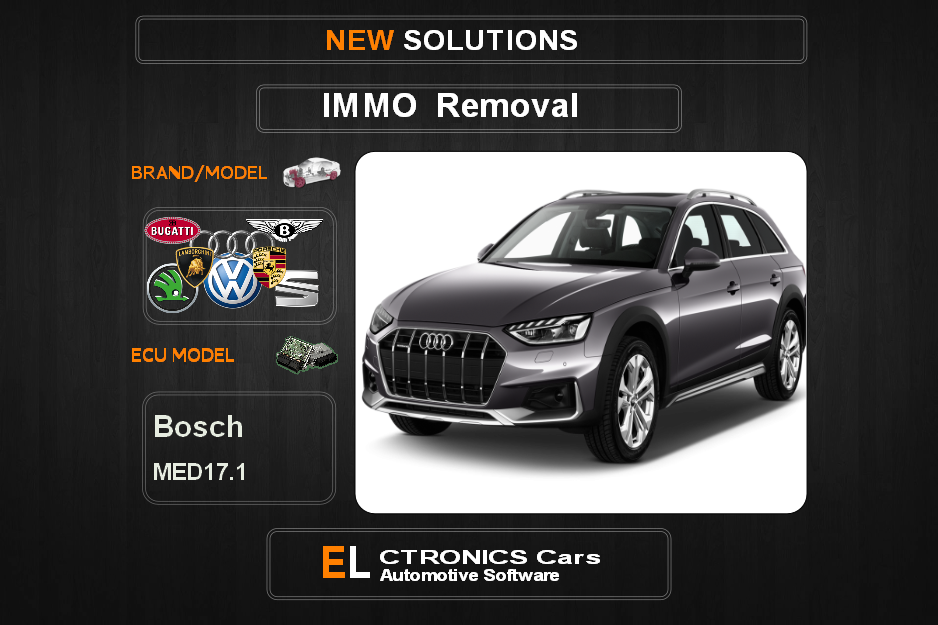 IMMO Off Volkswagen-Group Bosch MED17.1 Electronics Cars Automotive Software