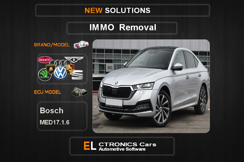IMMO Off Volkswagen-Group Bosch MED17.1.6 Electronics Cars Automotive Software