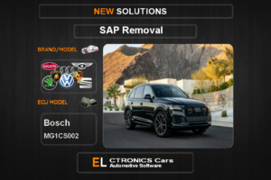 SAP OFF Volkswagen-Group Bosch MG1CS002 Electronics cars Automotive software