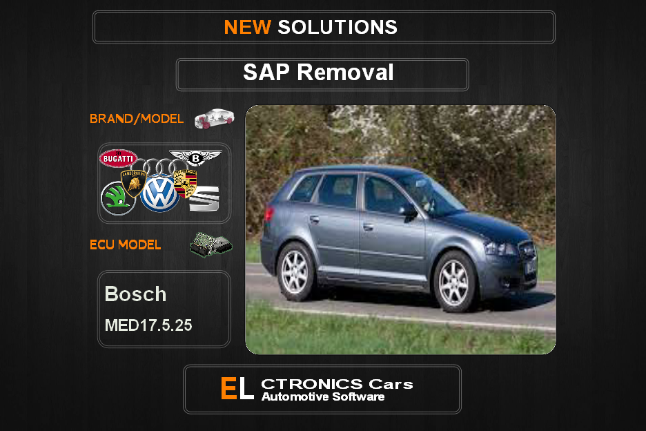 SAP OFF Volkswagen-Group Bosch MED17.5.25 Electronics cars Automotive software