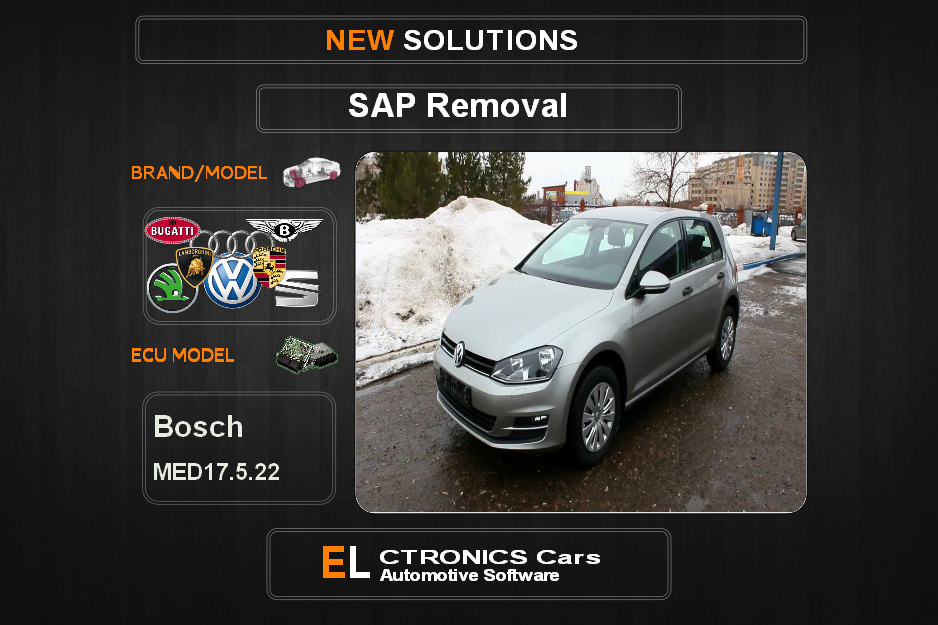 SAP OFF Volkswagen-Group Bosch MED17.5.22 Electronics cars Automotive software