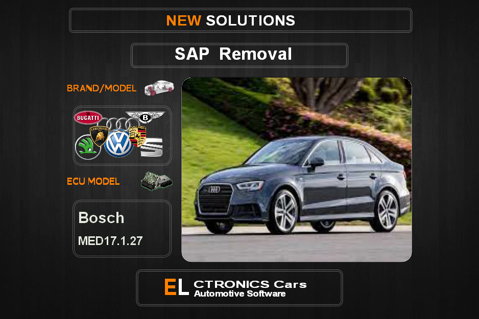 SAP OFF Volkswagen-Group Bosch MED17.1.27 Electronics cars Automotive software
