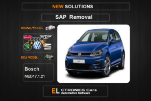 SAP OFF Volkswagen-Group Bosch MED17.1.21 Electronics cars Automotive software