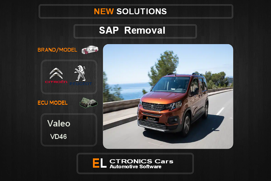 SAP OFF Peugeot-Citroen Valeo VD46 Electronics cars Automotive software