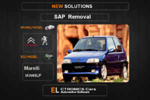 SAP OFF Peugeot-Citroen Marelli IAW48LP Electronics cars Automotive software