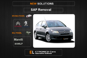 SAP OFF Peugeot-Citroen Marelli IAW6LP Electronics cars Automotive software