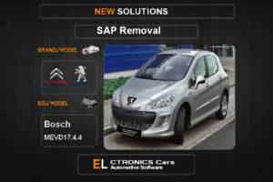 SAP OFF Peugeot-Citroen Bosch MEVD17.4.4 Electronics cars Automotive software