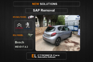 SAP OFF Peugeot-Citroen Bosch MEVD17.4.2 Electronics cars Automotive software