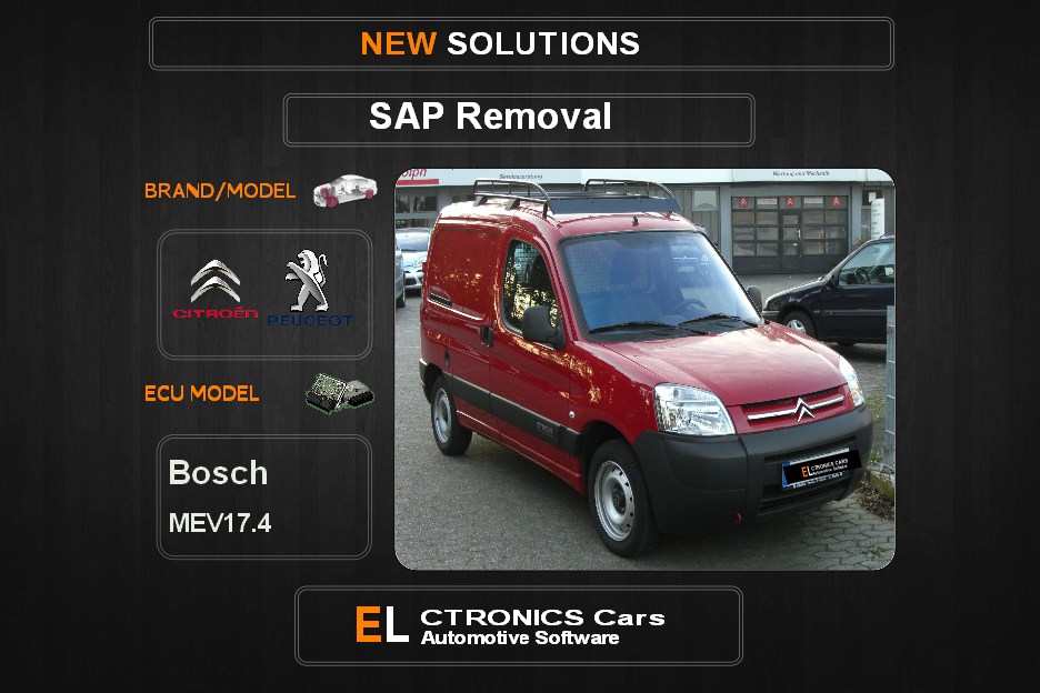 SAP OFF Peugeot-Citroen Bosch MEV17.4 Electronics cars Automotive software