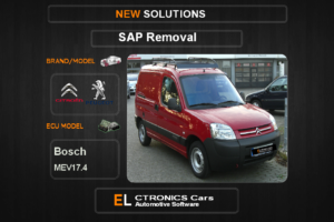 Evap OFF  Peugeot-Citroen Bosch MEV17.4 Electronics cars Automotive software