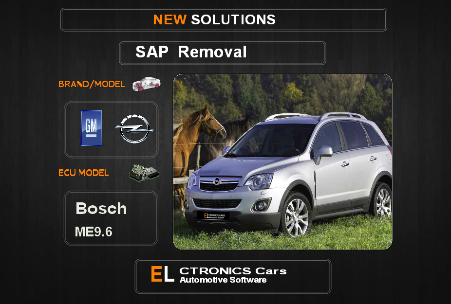 SAP OFF GM-Opel Bosch ME9.6 Electronics cars Automotive software