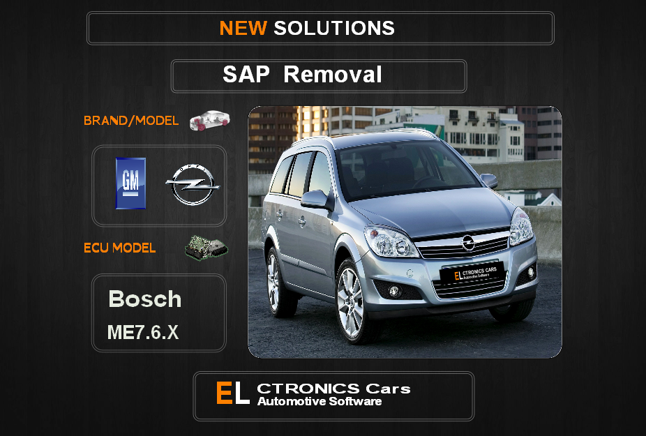SAP OFF GM-Opel Bosch ME7.6.X Electronics cars Automotive software