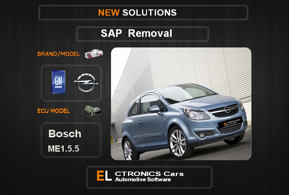 SAP OFF GM-Opel Bosch ME1.5.5 Electronics cars Automotive software