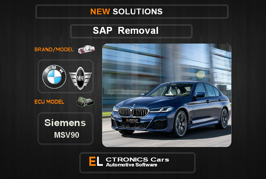 SAP OFF Bmw-Mini Siemens MSV90 Electronics cars Automotive software