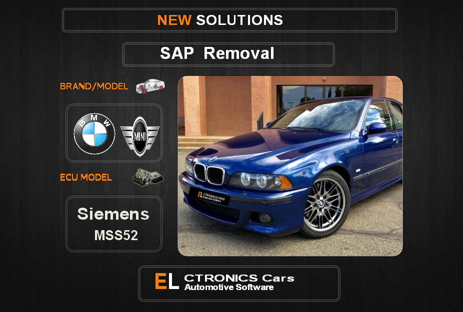 SAP OFF Bmw-Mini Siemens MSS52 Electronics cars Automotive software