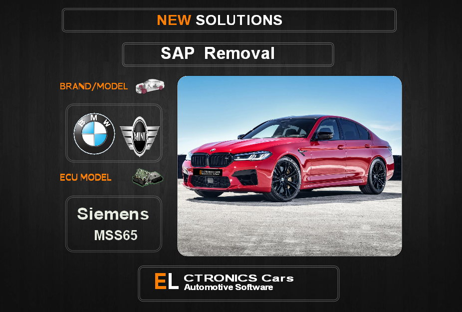 SAP OFF Bmw-Mini Siemens MSS65 Electronics cars Automotive software