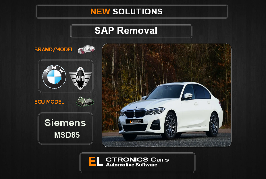 SAP OFF Bmw-Mini Siemens MSD85 Electronics cars Automotive software