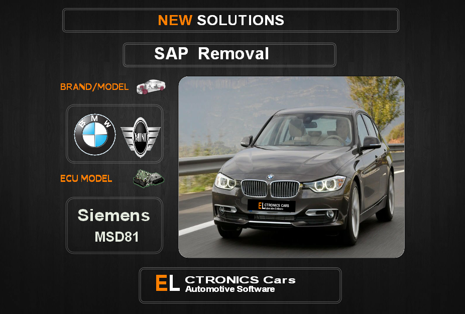 SAP OFF Bmw-Mini Siemens MSD81 Electronics cars Automotive software