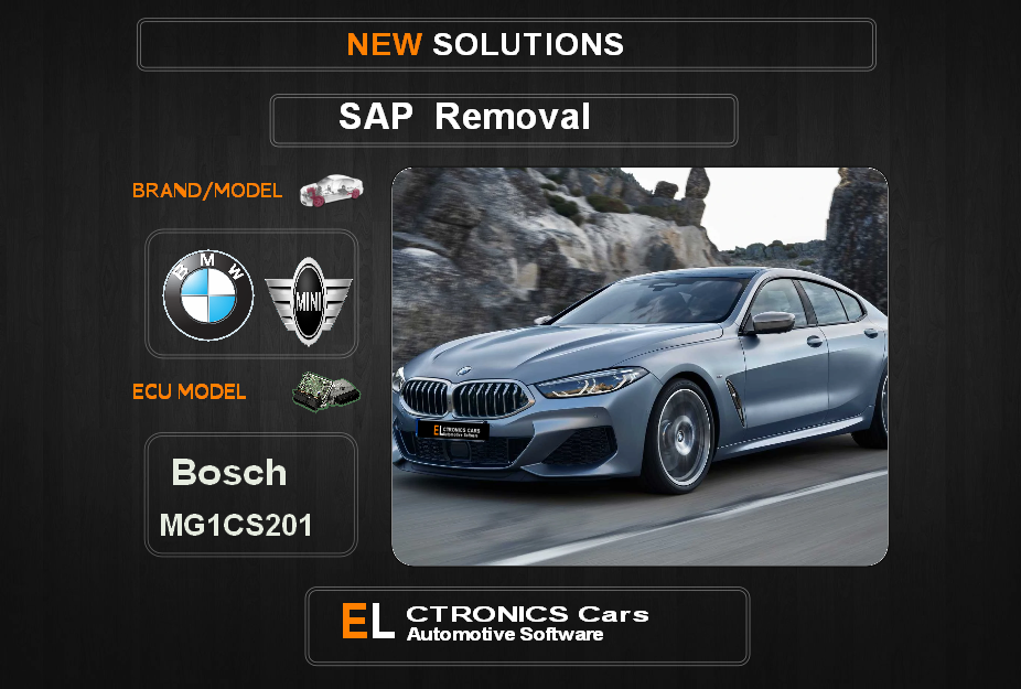 SAP OFF Bmw-Mini Bosch MG1CS201 Electronics cars Automotive software