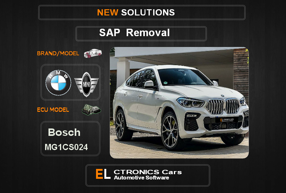 SAP OFF Bmw-Mini Bosch MG1CS024 Electronics cars Automotive software