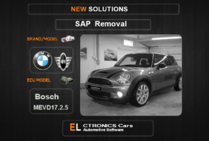 SAP OFF Bmw-Mini Bosch MEVD17.2.5 Electronics cars Automotive software