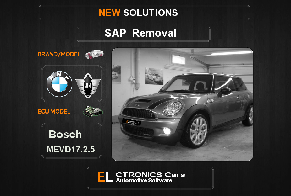 SAP OFF Bmw-Mini Bosch MEVD17.2.5 Electronics cars Automotive software