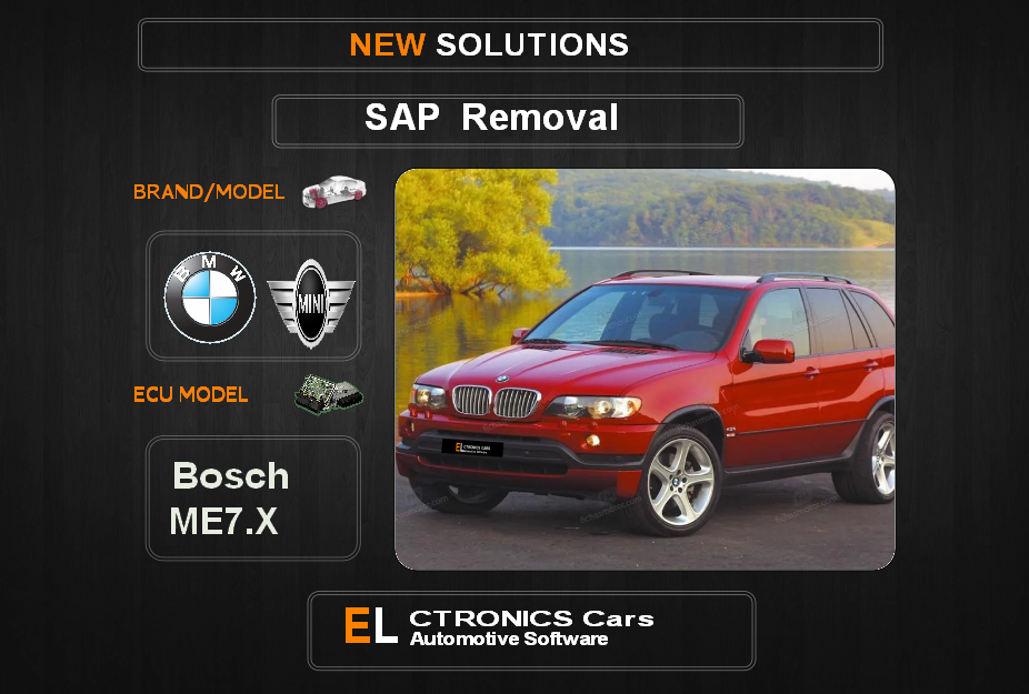 SAP OFF Bmw-Mini Bosch ME7.X Electronics cars Automotive software