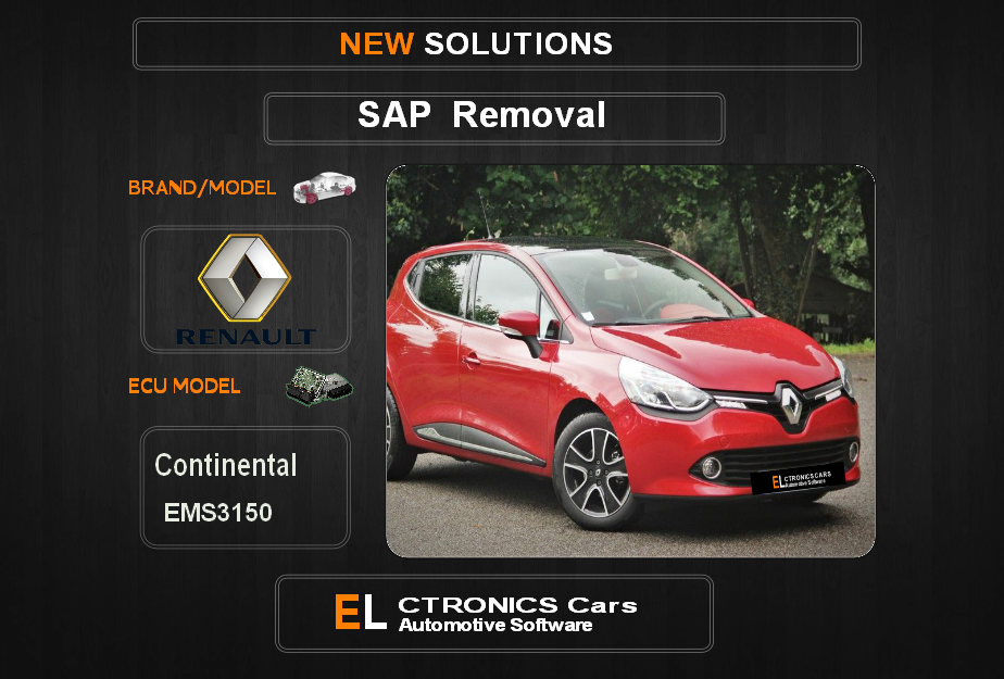 SAP OFF Renault-Dacia Continental EMS3150 Electronics cars Automotive software
