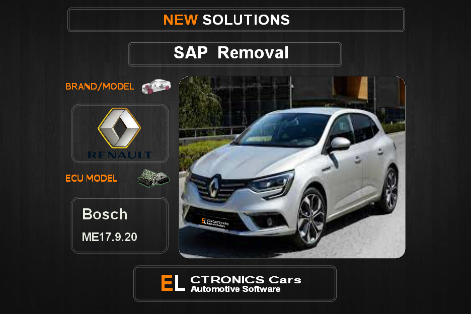 SAP OFF Renault-Dacia Bosch ME17.9.20 Electronics cars Automotive software