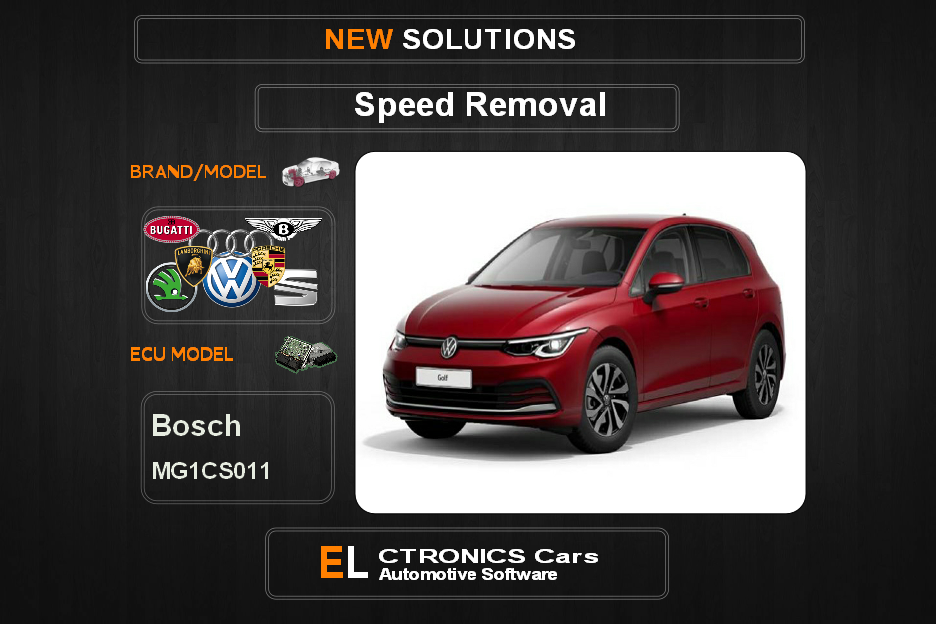 Speed Off Volkswagen-Group Bosch MG1CS011 Electronics Cars Automotive Software