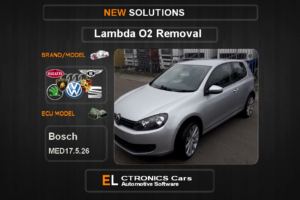 Lambda O2 removal Volkswagen-Group Bosch MED17.5.26 Electronics cars Automotive software