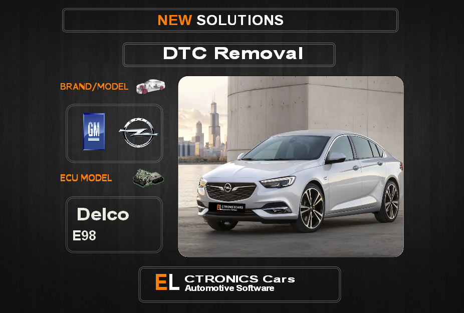 DTC OFF GM-Opel Delco E98 Electronics cars Automotive software
