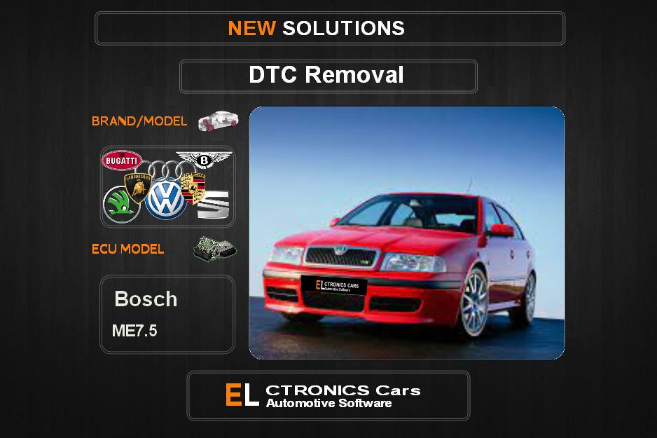 DTC OFF VOLKSWAGEN-GROUP Bosch ME7.5 Electronics cars Automotive software