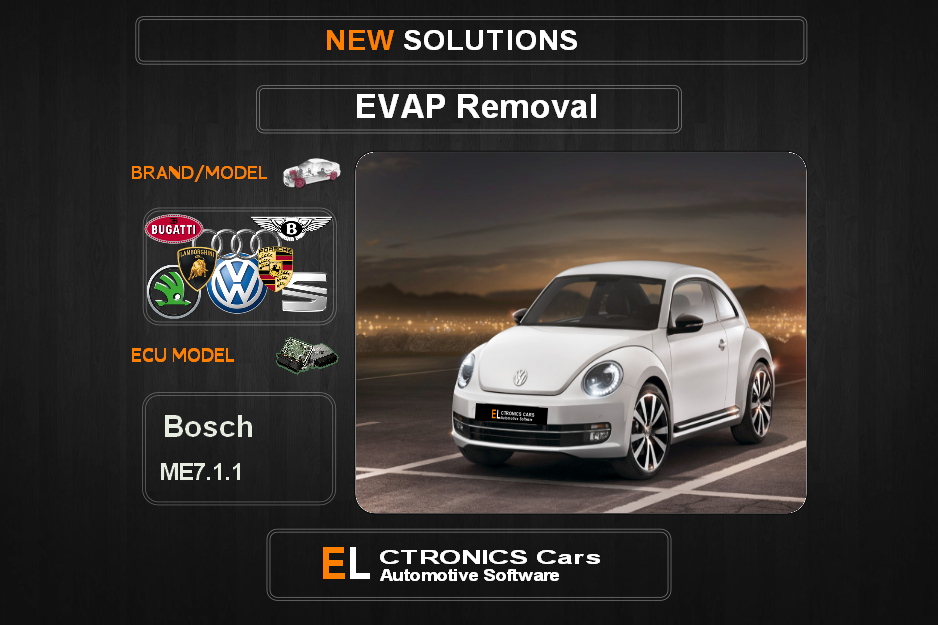 Evap OFF VOLKSWAGEN-GROUP Bosch ME7.1.1 Electronics cars Automotive software