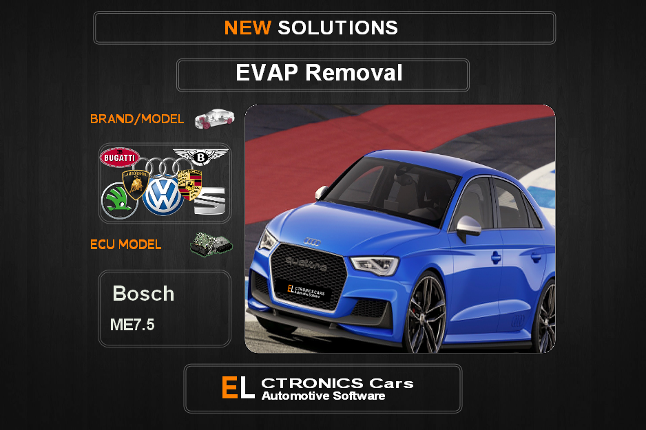 Evap OFF VOLKSWAGEN-GROUP Bosch ME7.5 Electronics cars Automotive software
