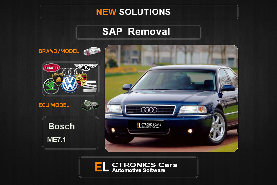 SAP OFF VOLKSWAGEN-GROUP Bosch ME7.1 Electronics cars Automotive software