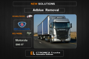 AdBlue OFF Scania-Truck EMS S7 Electronics Trucks Automotive Software