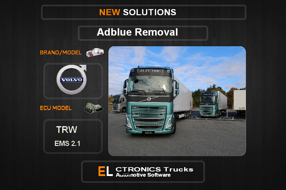AdBlue OFF Volvo TRW EMS2.1 Electronics Trucks Automotive Software