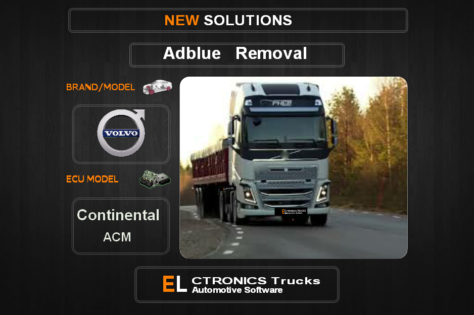 AdBlue OFF Volvo-Truck Continental ACM Electronics Trucks Automotive Software
